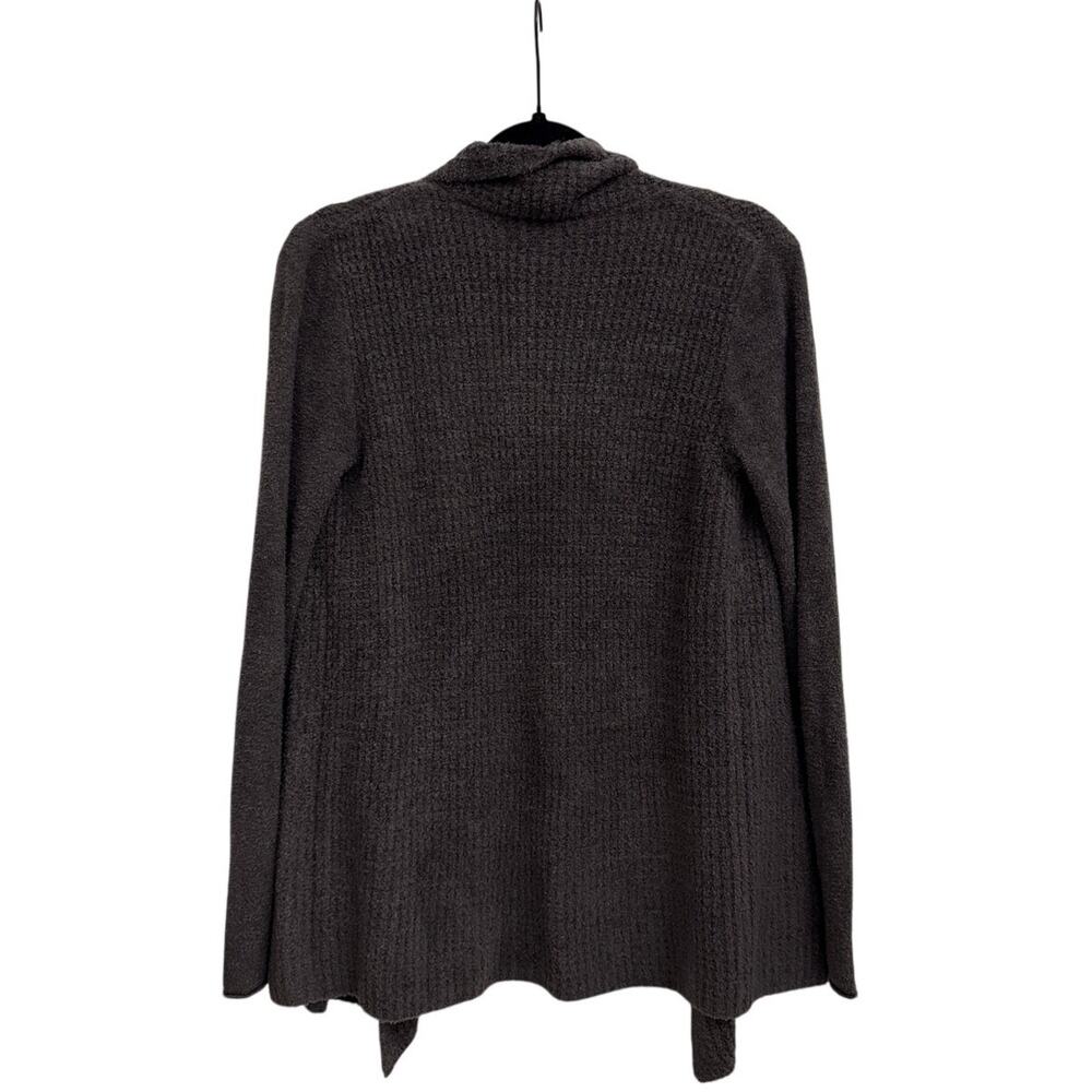 NWT Barefoot Dreams CozyChic Lite Charcoal Cozy Bamboo Circle Cardigan XS - Picture 7 of 7